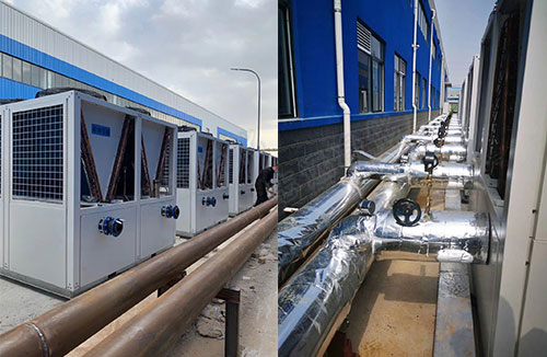 電子無(wú)塵車(chē)間戶外管道-志遠(yuǎn)凈化工程