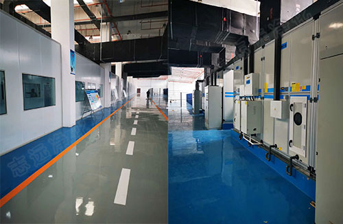 電子無(wú)塵車(chē)間及潔凈走廊-志遠(yuǎn)凈化工程