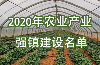 河南省有16個鄉(xiāng)鎮(zhèn)進入2020年農業(yè)產(chǎn)業(yè)強鎮(zhèn)建設名單