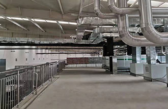 3月3日，湖北省某食品加工廠潔凈廠房凈化工程收尾中