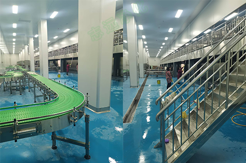 陜西秦帝鮮集食品有限公司生產(chǎn)車(chē)間生產(chǎn)線-志遠(yuǎn)凈化工程